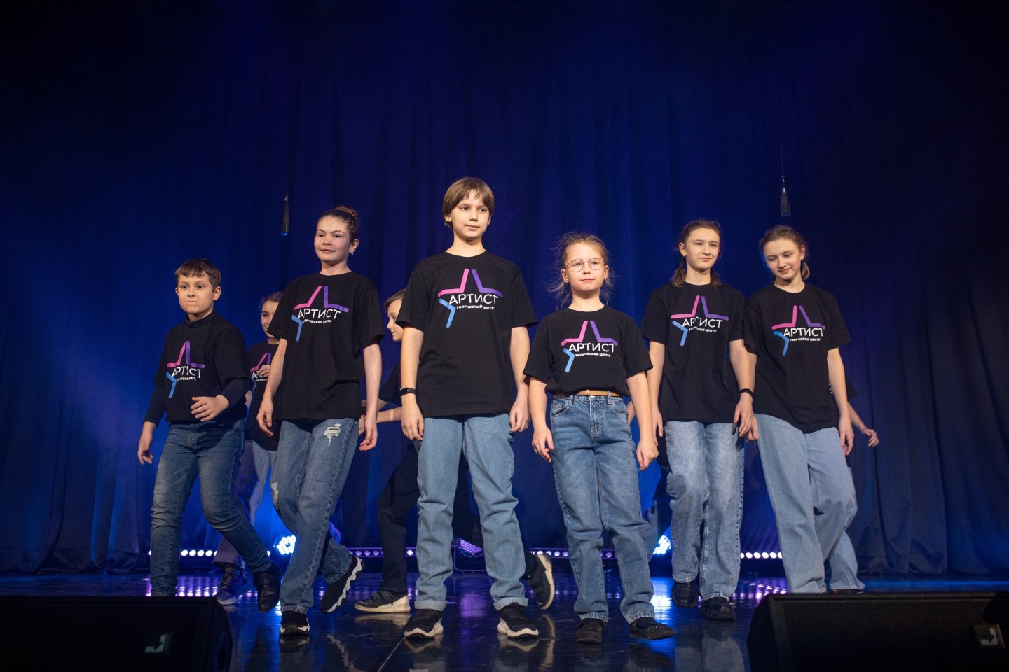 Футболки для творческого детского центра «АРТИСТ»