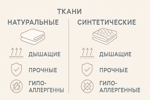 Гипоаллергенные материалы: свойства, виды, рекомендации по выбору и уходу