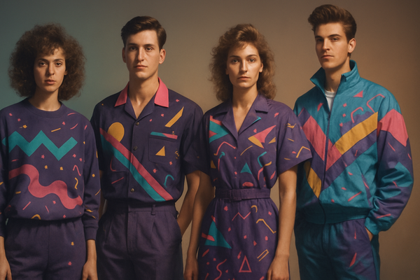 Ретро-форма и винтажные дизайны: современное прочтение классики в моде и текстильной печати