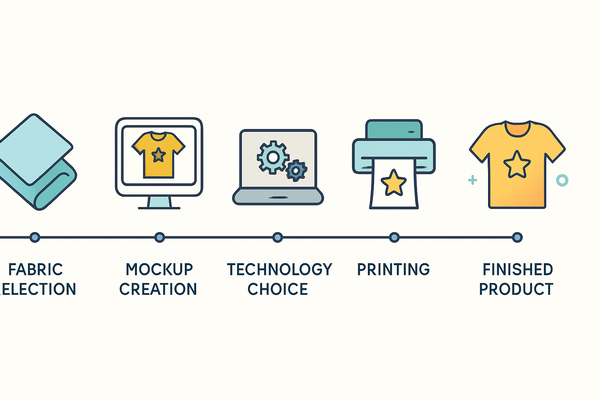 Как заказать футболку со своим принтом: подробный пошаговый гид, советы по макетам и выбору печати