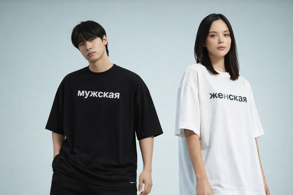 Мужские и женские футболки: ключевые отличия при выборе изделий для печати