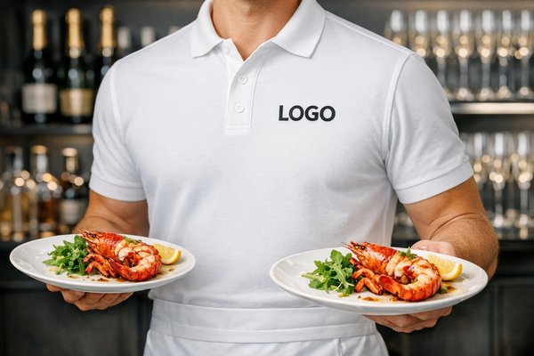 Поло для персонала — как выбрать ткань и способ нанесения логотипа