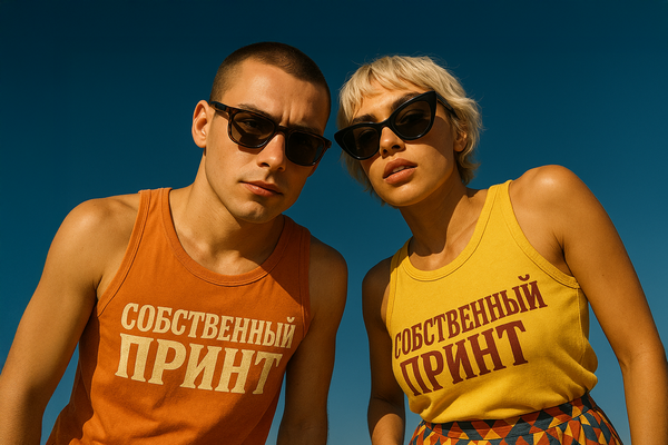 Майка с собственным принтом — популярные дизайны и тренды лета