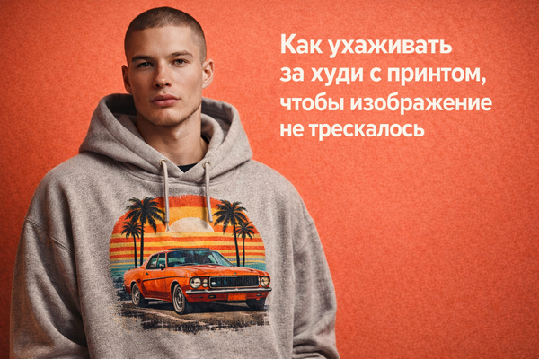 Как ухаживать за худи с принтом: стирка, сушка и защита от трещин