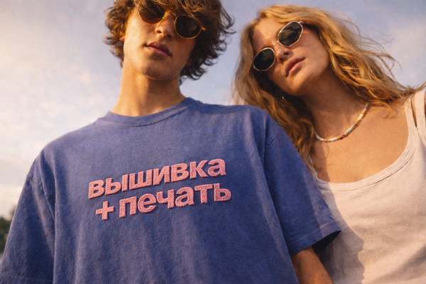 Совместное нанесение вышивки и печати на одежде — технологии, этапы и особенности