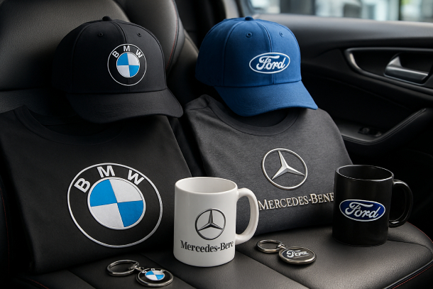 Мерч для автомобильной индустрии: как брендированная продукция усиливает лояльность и продажи