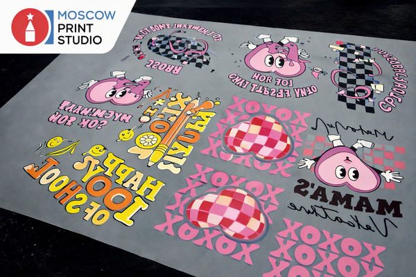 Как работает DTF-печать: оборудование, этапы и технология переноса на ткань